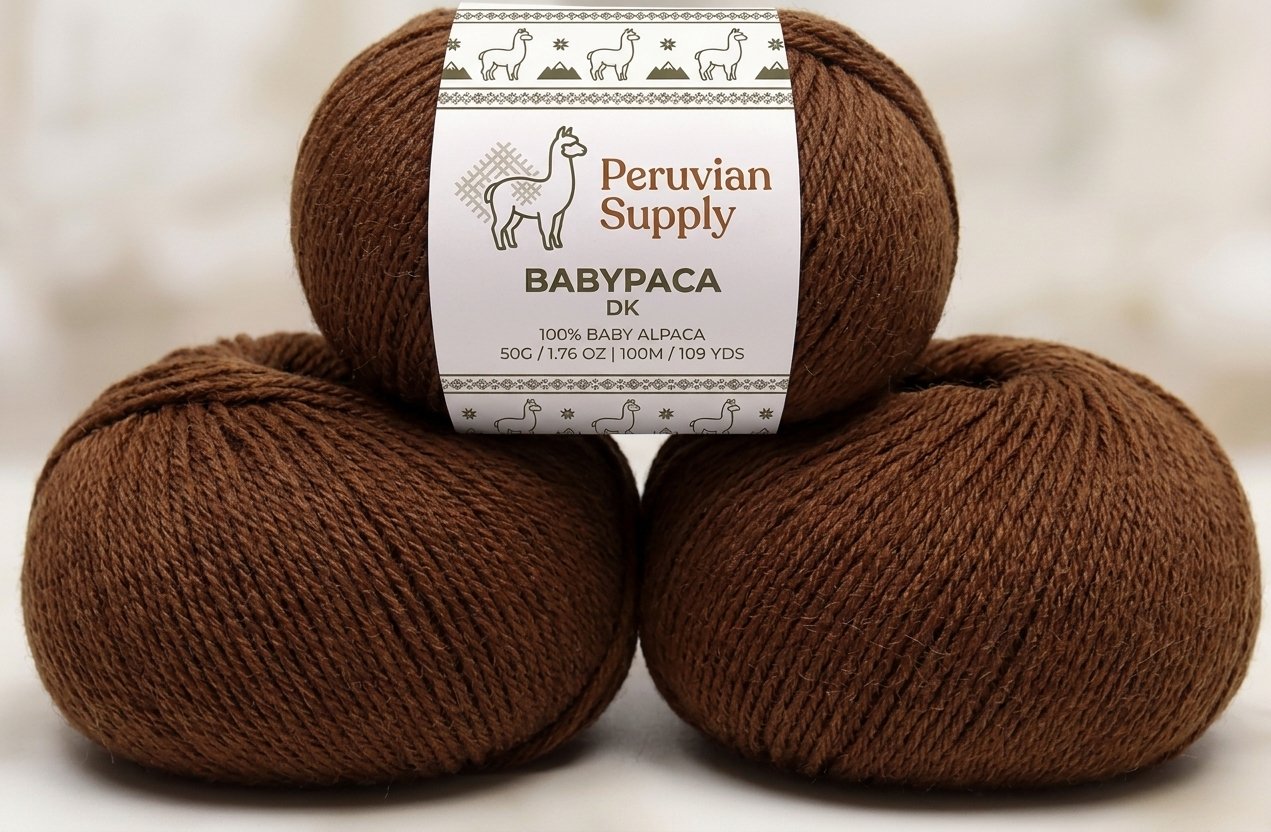 Premium Peruvian Alpaca Wool Skein - Soft & Warm - Image 2